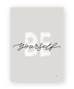 POSTER Be yourself 1